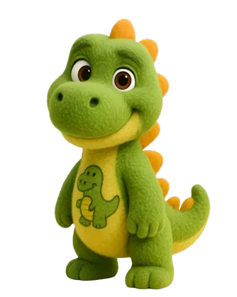 Dino from Matteo and his Potty