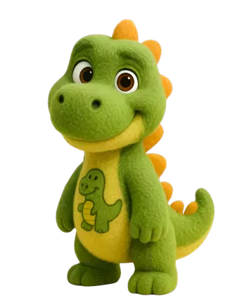 Dino from Matteo and his Potty