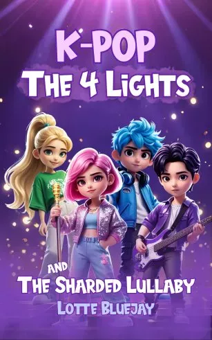 00 cover eBook T4L B1 TSL K-Pop The Four Lights and The Sharded Lullaby - Book 1