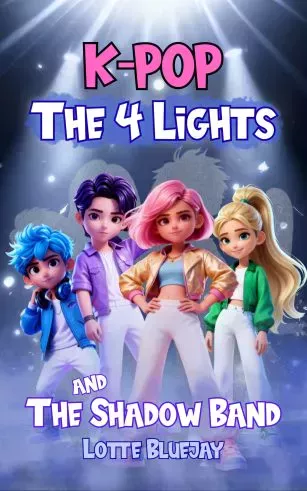 00 eBook Cover T4L and The Shadow Band K-Pop The Four Lights and The Shadow Band - Book 2