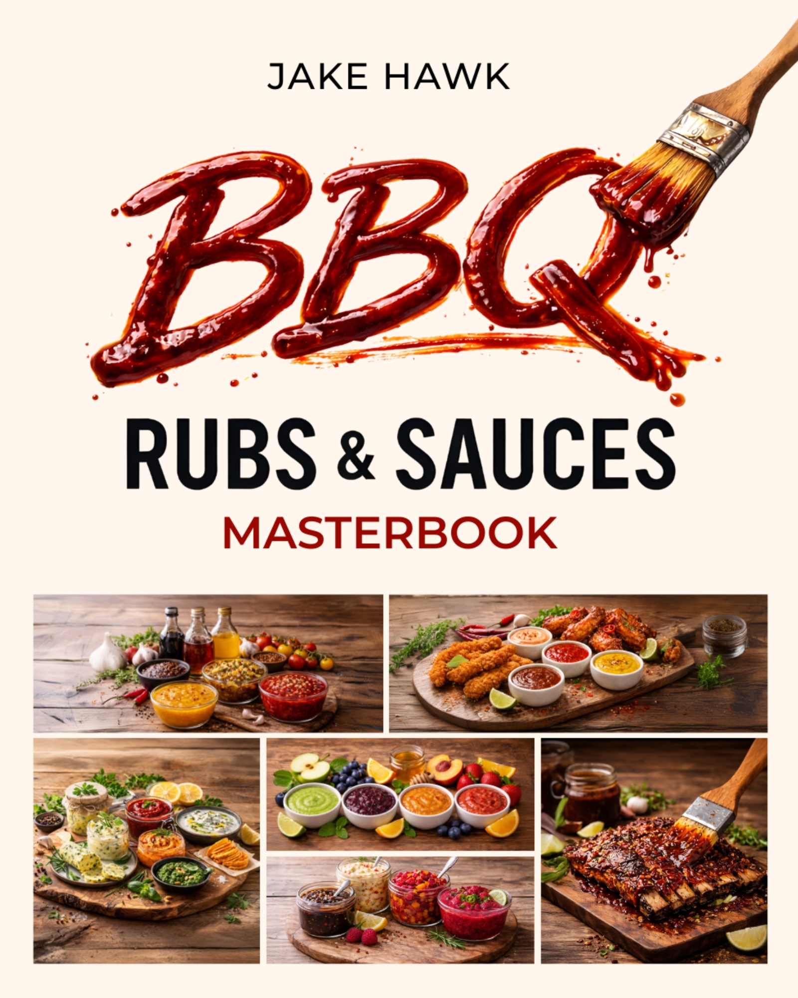 BBQ Rubs & Sauces Masterbook by Jake Hawk