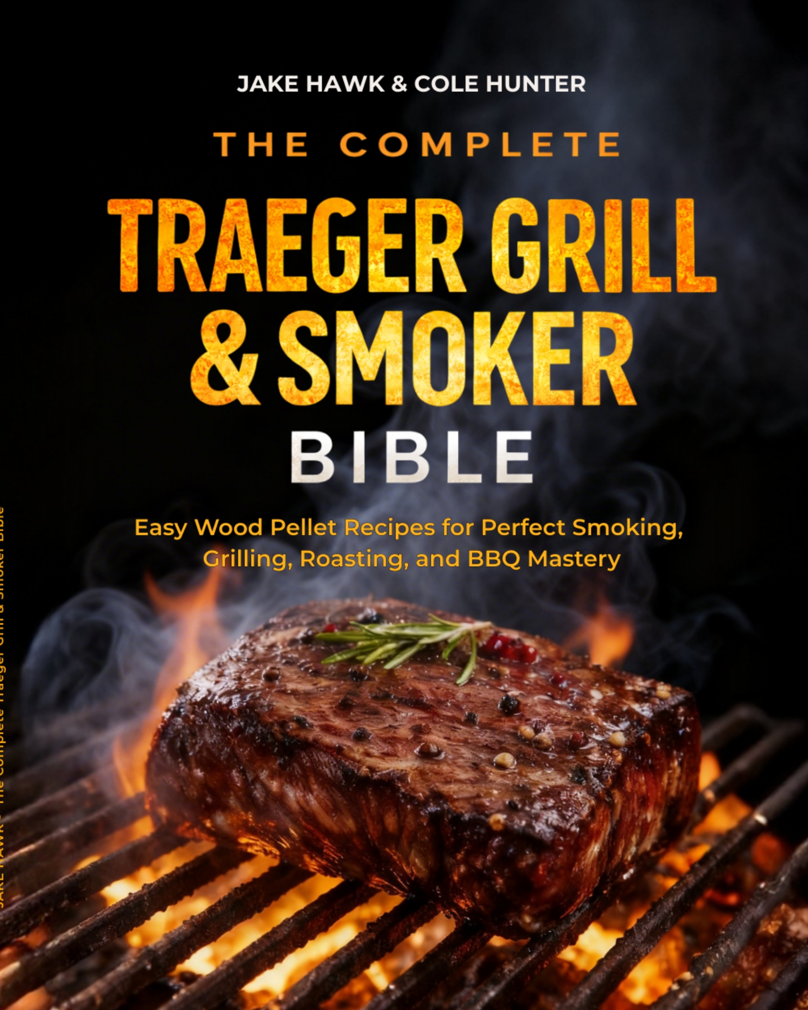 The Complete Traeger Grill & Smoker Bible: Easy Wood Pellet Recipes for Perfect Smoking, Grilling, Roasting, and BBQ Mastery