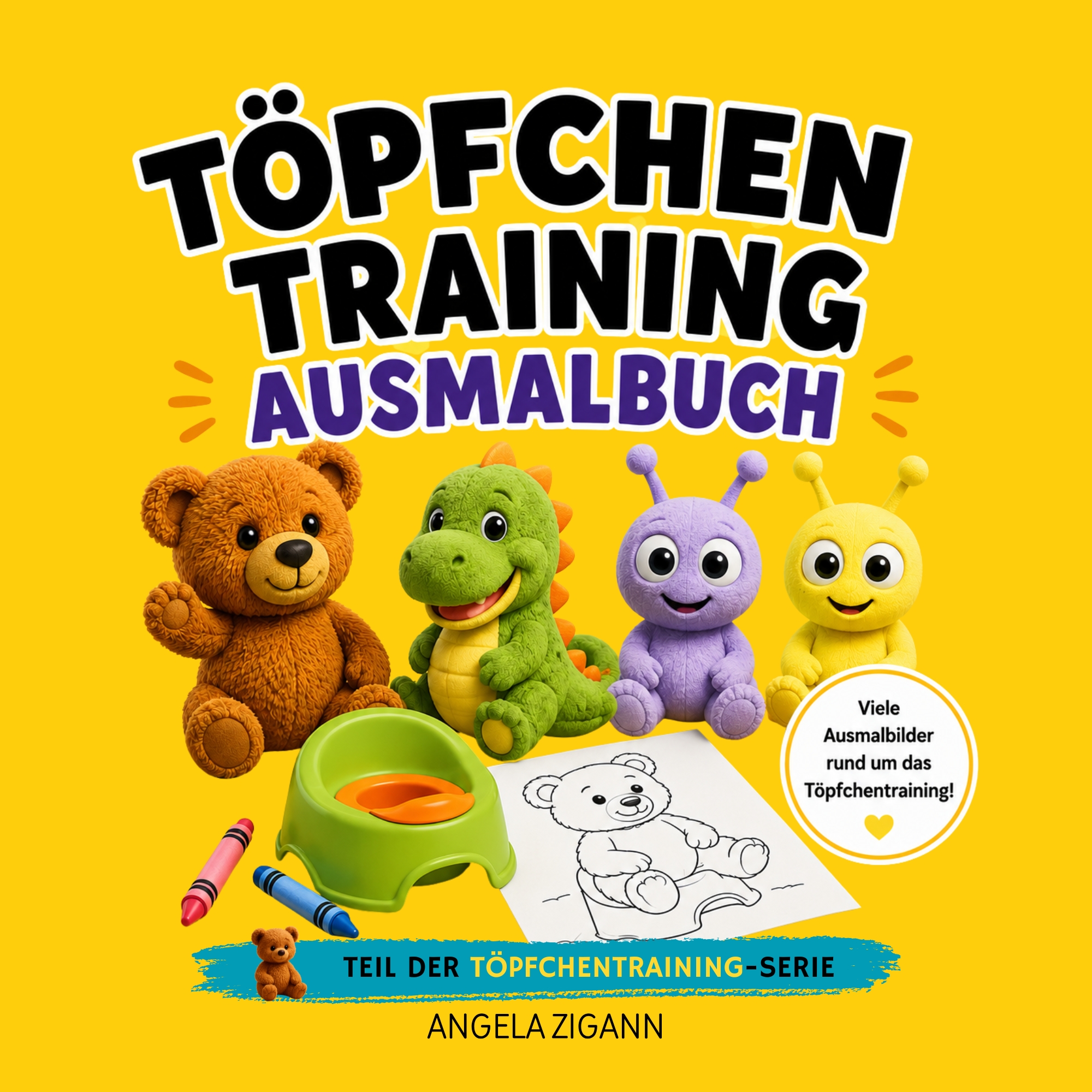 Töpfchentraining Ausmalbuch